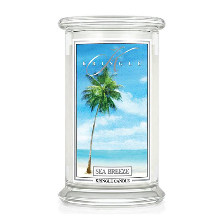 Kringle Candle Sea Breeze Gro&szlig;es Glas Duftkerze 624 g