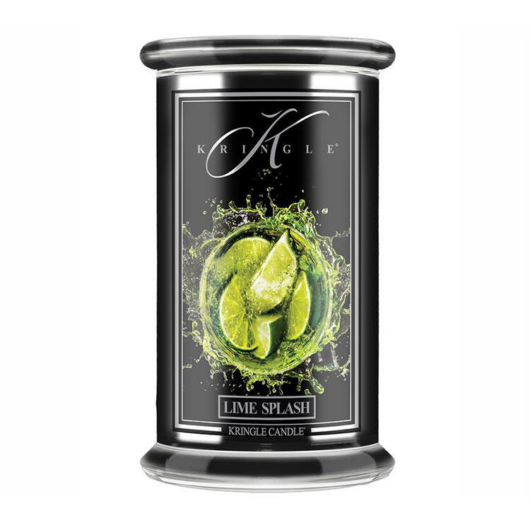 Kringle Candle Reserve Line Lime Splash Gro&szlig;es Glas Duftkerze 624 g