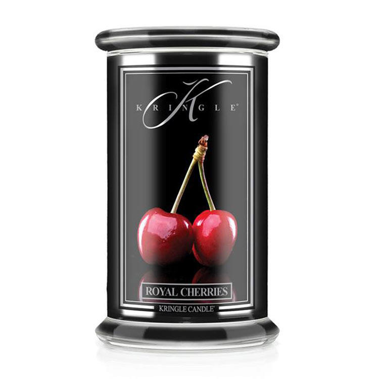 Kringle Candle Reserve Line Royal Cherries Glas Duftkerze 624 g