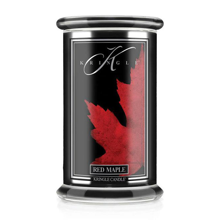 Kringle Candle Reserve Line Red Maple Glas Duftkerze 624 g