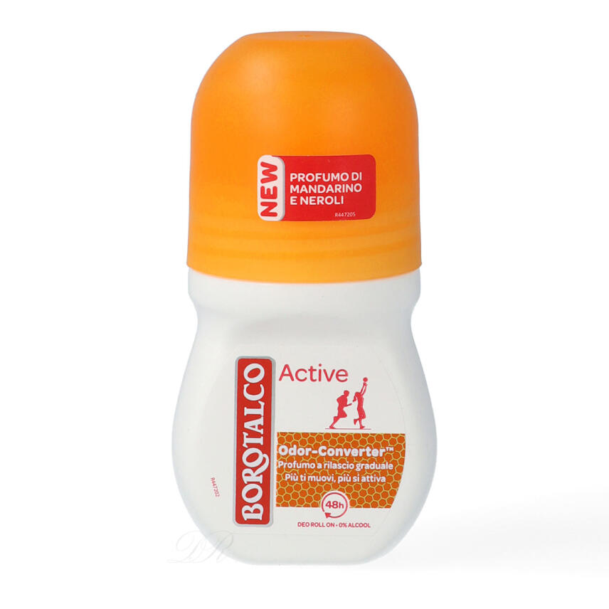 Borotalco Active deo Roller Mandarino &amp; Neroli ohne Alkohol