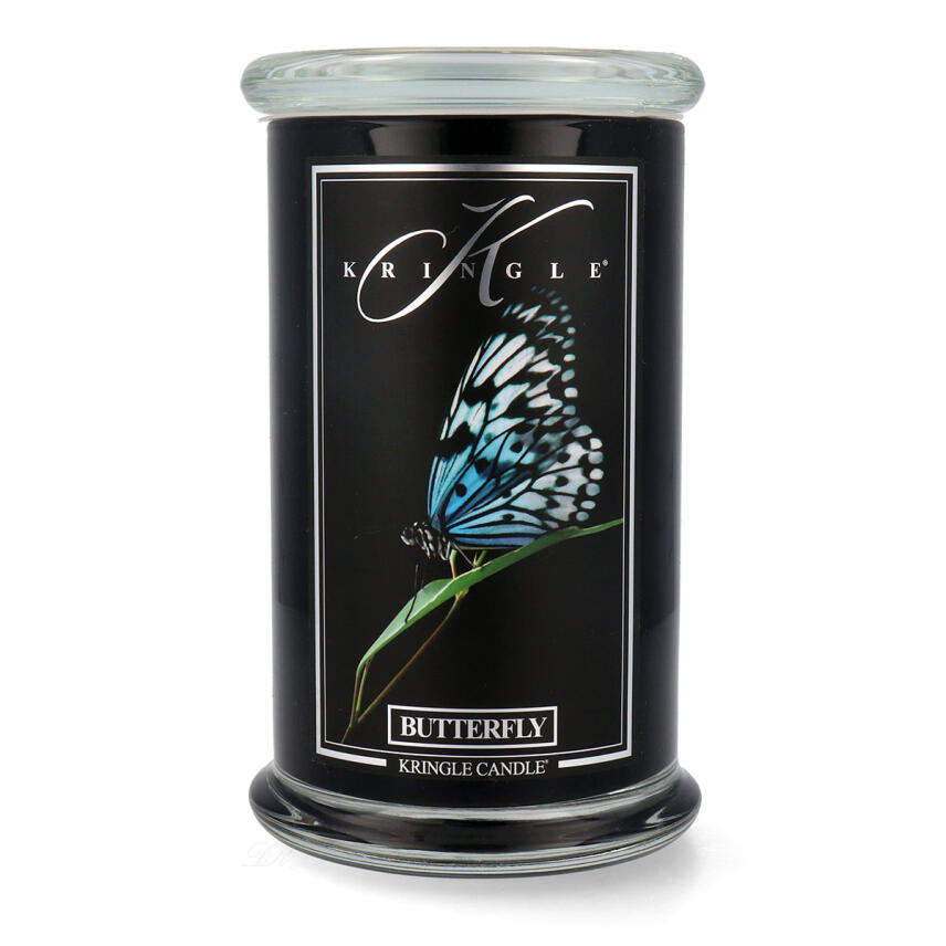 Kringle Candle Reserve Line Butterfly Gro&szlig;es Glas Duftkerze 624 g
