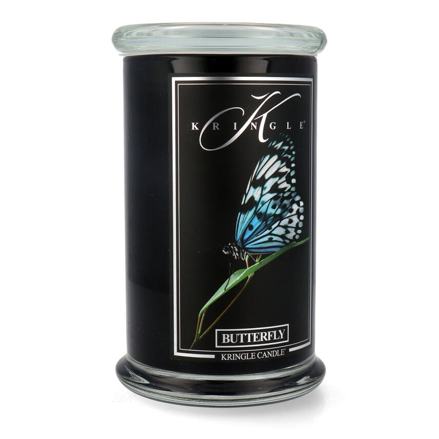 Kringle Candle Reserve Line Butterfly Gro&szlig;es Glas Duftkerze 624 g