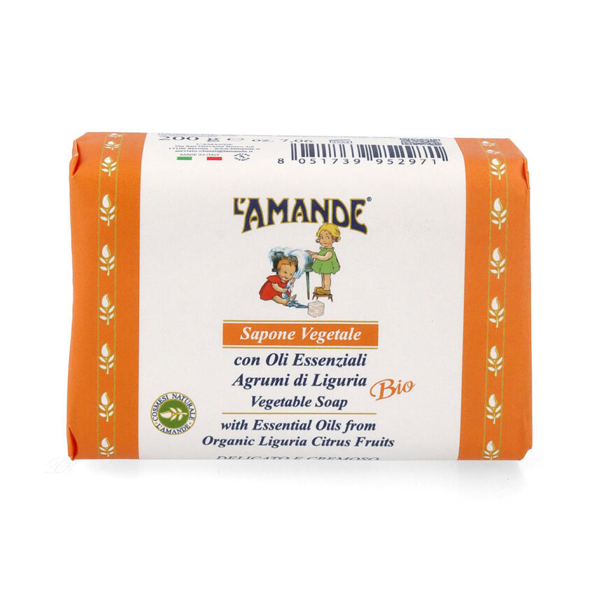 LAmande Agrumi di Liguria Bio Seife 200 g