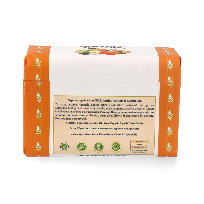 LAmande Agrumi di Liguria Bio Seife 200 g