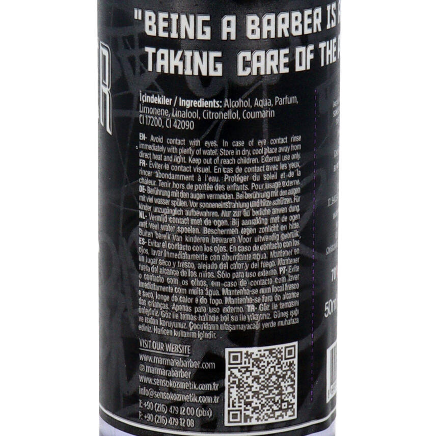 Marmara Barber Graffiti No.21 Eau de Cologne 50 ml spray