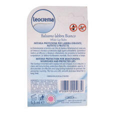 Leocrema Labbra Lippen Pflegestift Bianco mit Vitamin A+E 5,5 ml