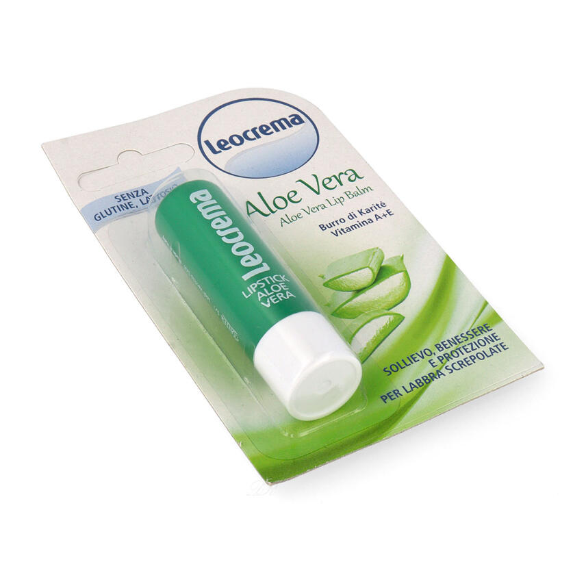 Leocrema Labbra Lippen Pflegestift Aloe Vera mit Vitamin A+E 5,5 ml