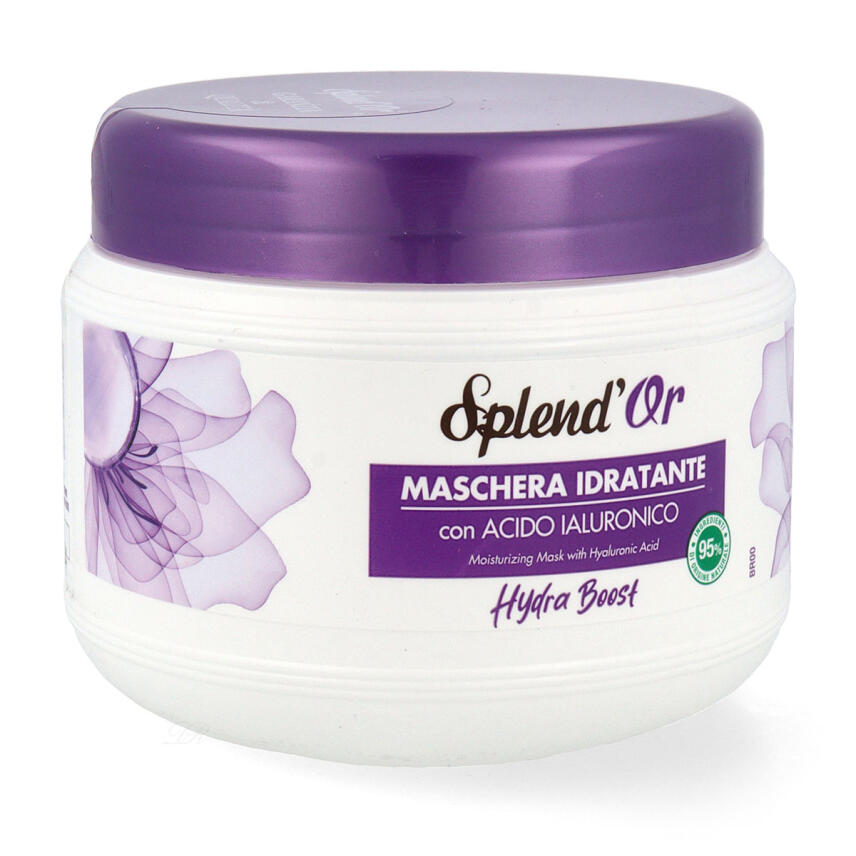 SplendOr Hydra Boost Haarmaske mit Hyalurons&auml;ure 500 ml