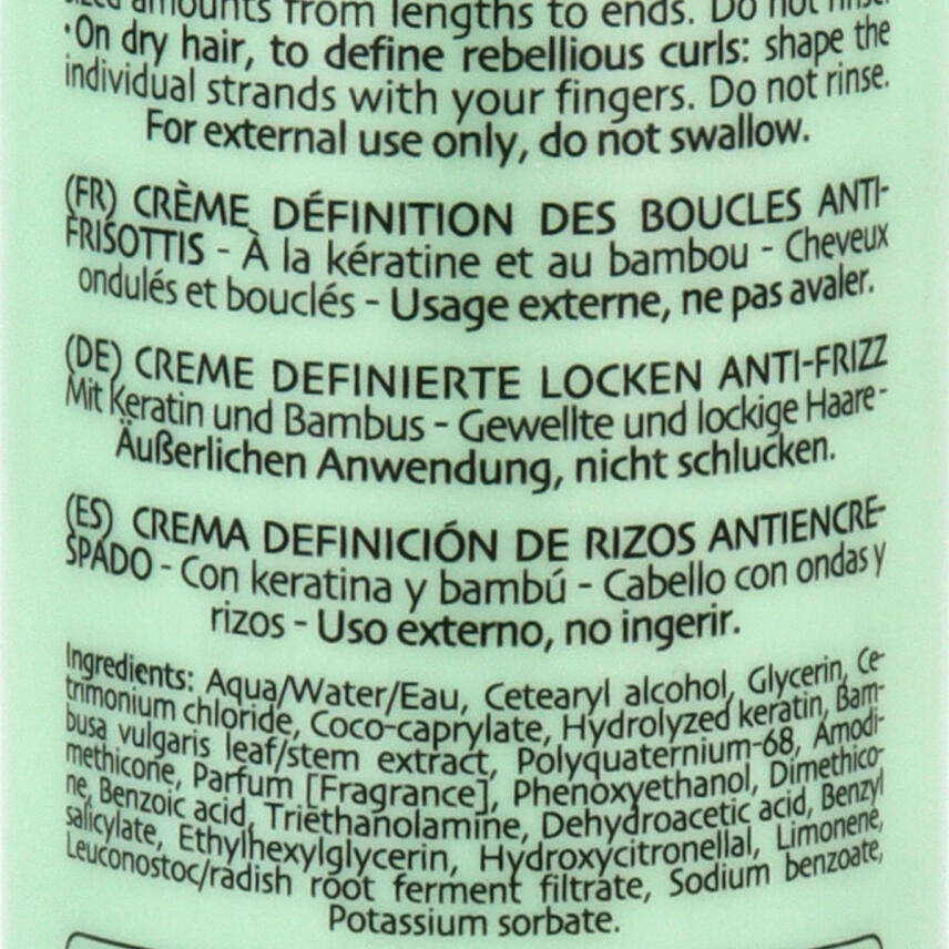 Phytorelax Keratin curly Anti-frizz Creme 200 ml