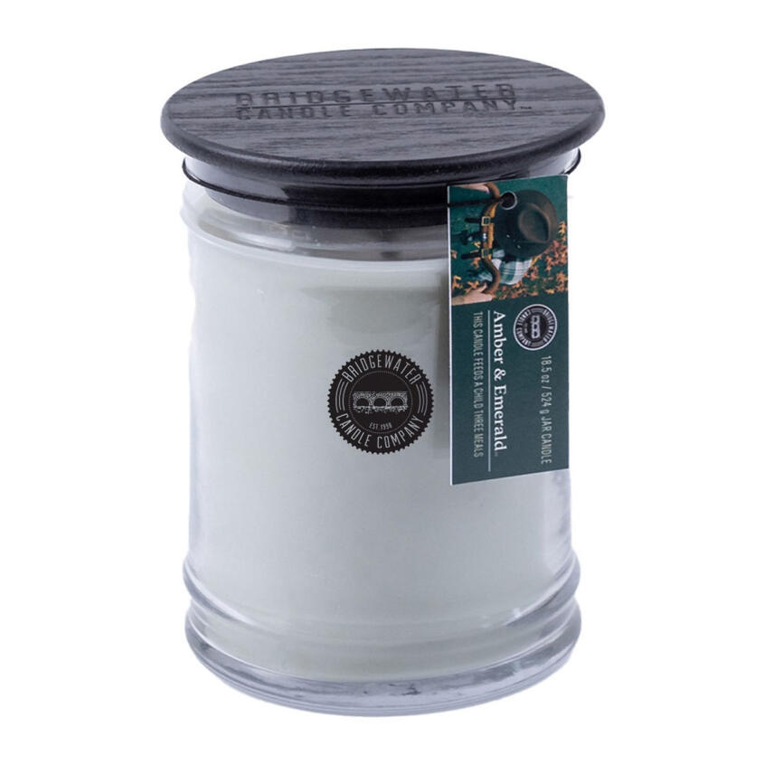Bridgewater Amber &amp; Emerald Duftkerze Gro&szlig;es Glas 524 g