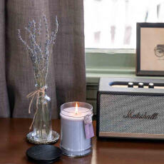 Bridgewater Lavender Field Duftkerze Gro&szlig;es Glas 524 g