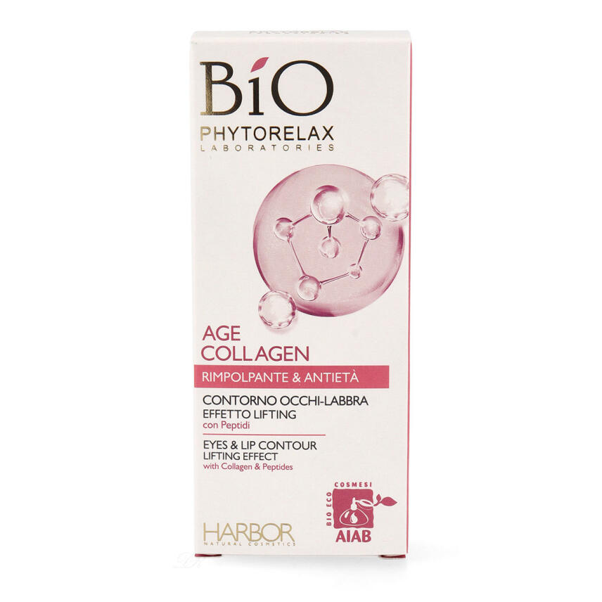Phytorelax Bio Age Collagen Augen- &amp; Lippenkonturcreme 15 ml