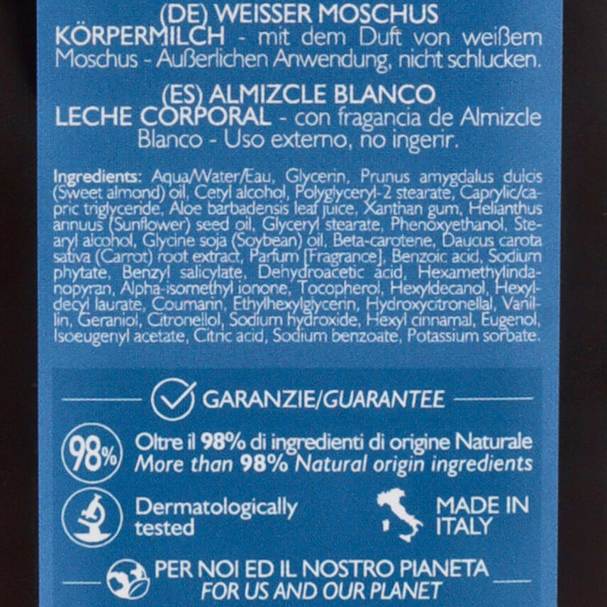 Phytorelax Muschio Bianco K&ouml;rpermilch 250 ml