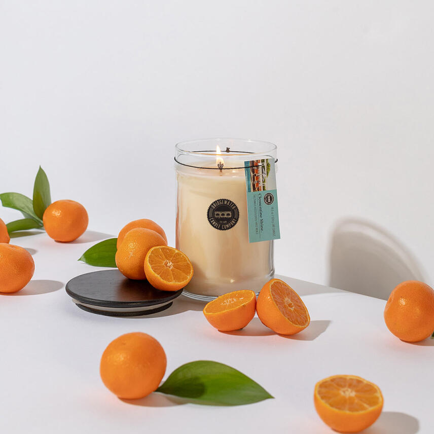 Bridgewater Clementine Shine Duftkerze Gro&szlig;es Glas 524 g