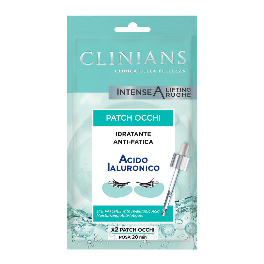 Clinians Intense A Augenpatch Hyalorons&auml;ure Inhalt 2 St&uuml;ck