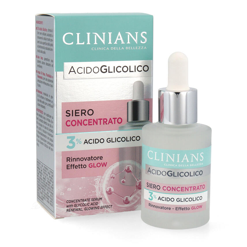 Clinians Acido Glicolico Glykols&auml;ure Serum Glow Effect 30 ml