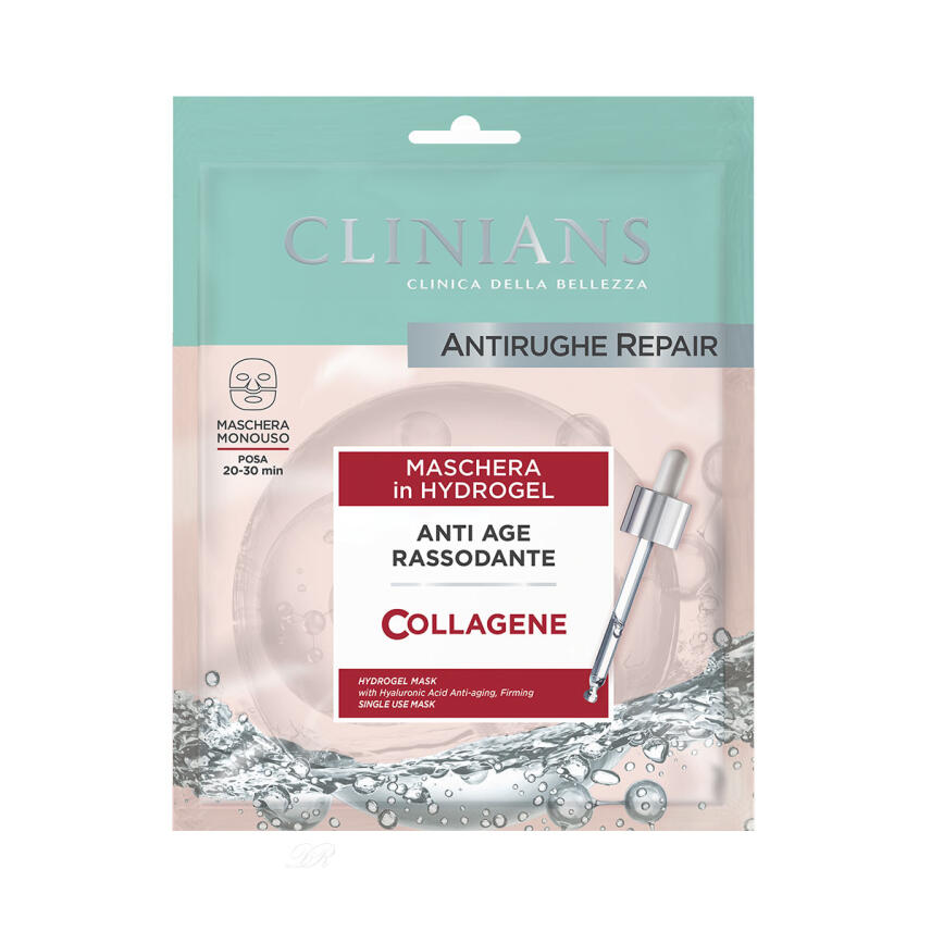 Clinians Anti-Age Collagen Gesichtsmaske in Hydrogel