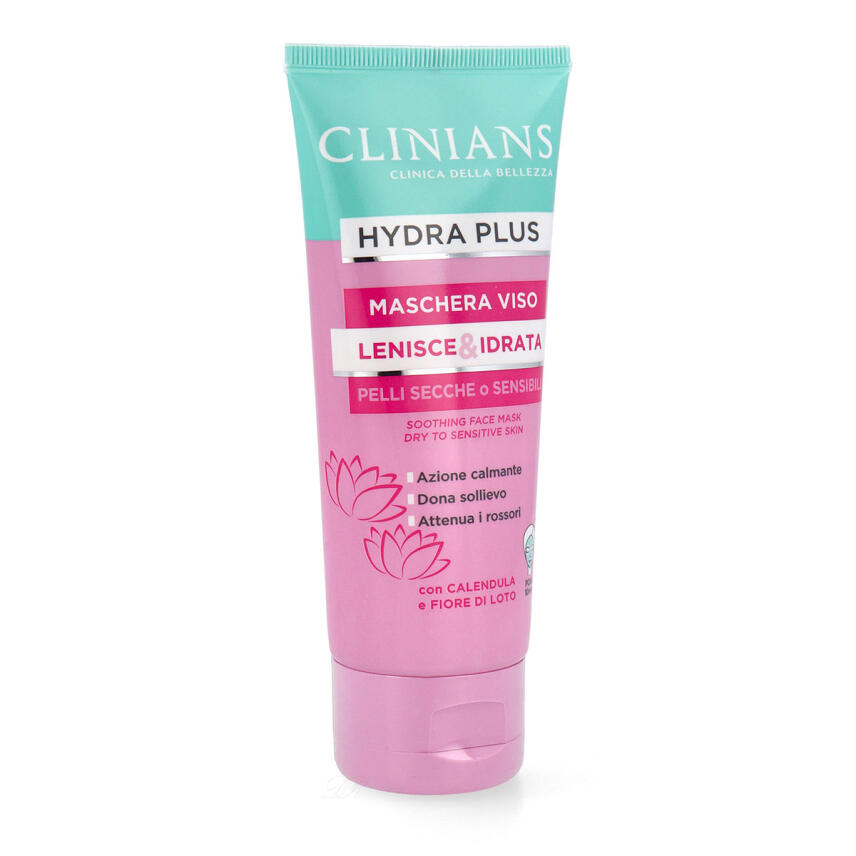Clinians Hydra Plus Gesichtsmaske f&uuml;r trockene &amp; sensible Haut 75 ml