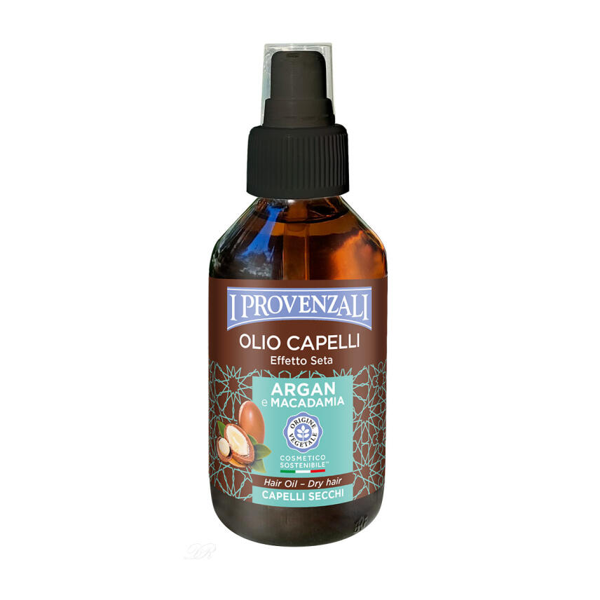 I Provenzali Haar&ouml;l Argan&ouml;l  &amp; Macadamia&ouml;l f&uuml;r trockenes Haar 100 ml