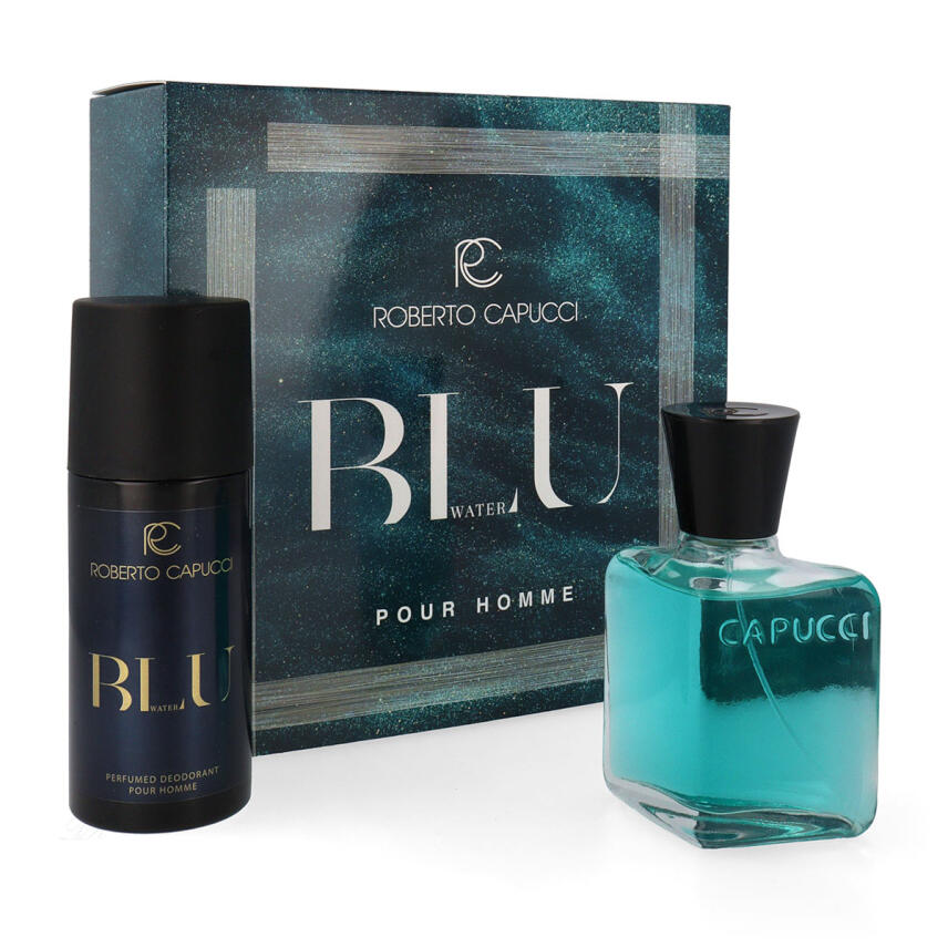 Capucci Blu pour Homme Set Eau de Parfum 100 ml &amp; Deodorant 150 ml