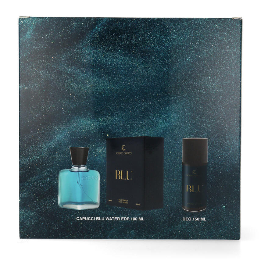 Capucci Blu pour Homme Set Eau de Parfum 100 ml &amp; Deodorant 150 ml