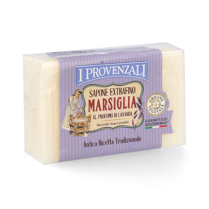 I Provenzali Marsiglia Seife mit Lavendelduft 150 g
