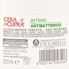 Cera di Cupra Intimseife pH 4,5 200 ml
