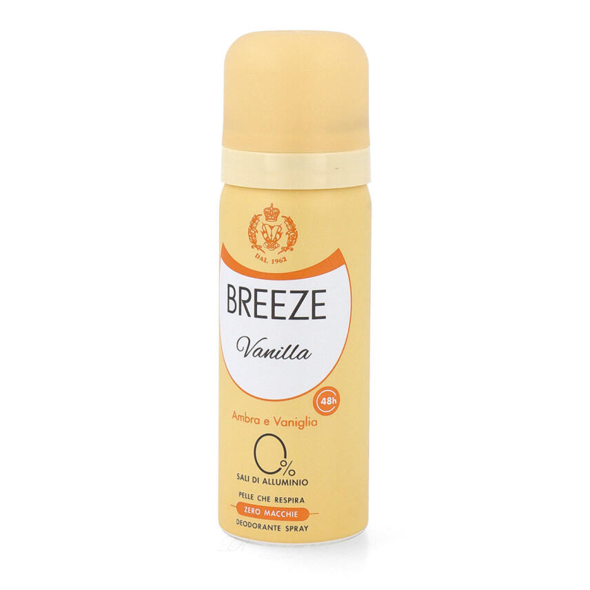 Breeze Deo Vanilla 50 ml - Mini