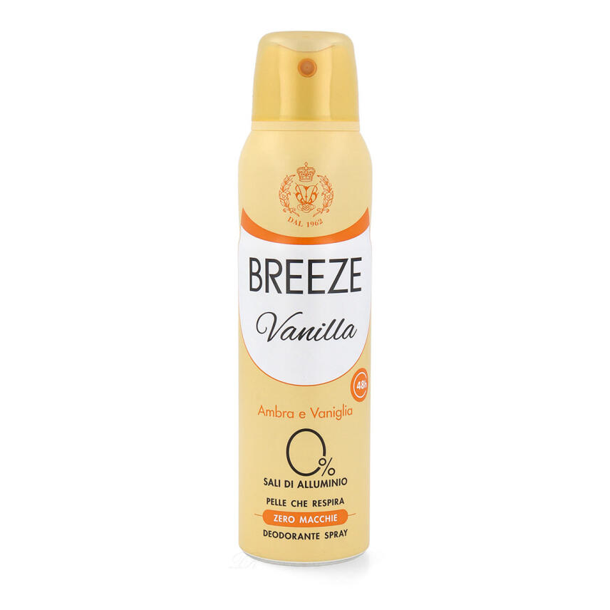 Breeze Vanilla Deo 150 ml ohne Aluminiumsalze