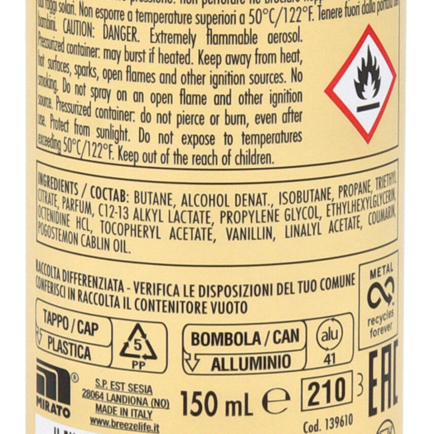 Breeze Vanilla Deo 150 ml ohne Aluminiumsalze