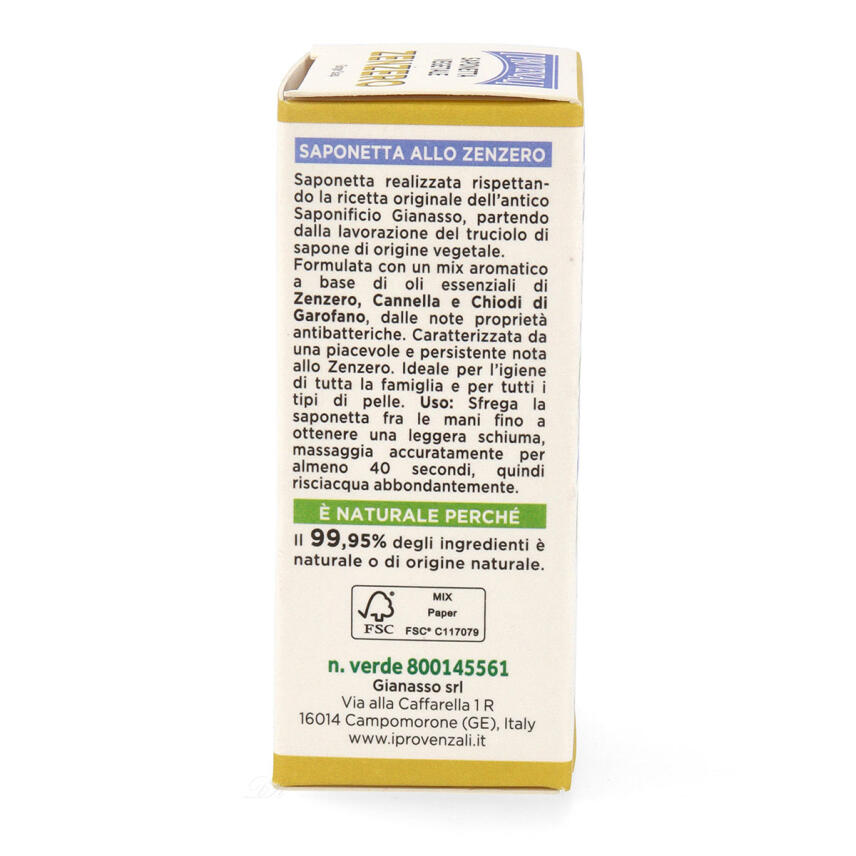 I Provenzali Zenzero Ingwer Seife 100 g