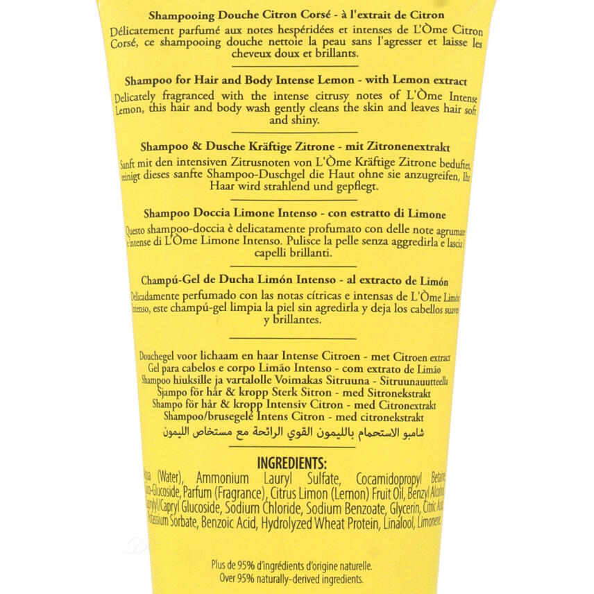 Durance L&ograve;me Citron Cors&eacute; Duschgel Kr&auml;ftige Zitrone 200 ml