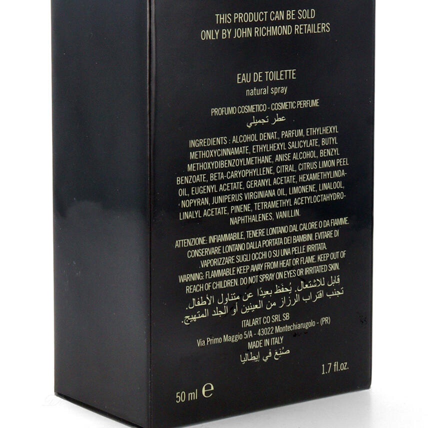 John Richmond Hardcore Religion Eau de Toilette Herren 50 ml vapo