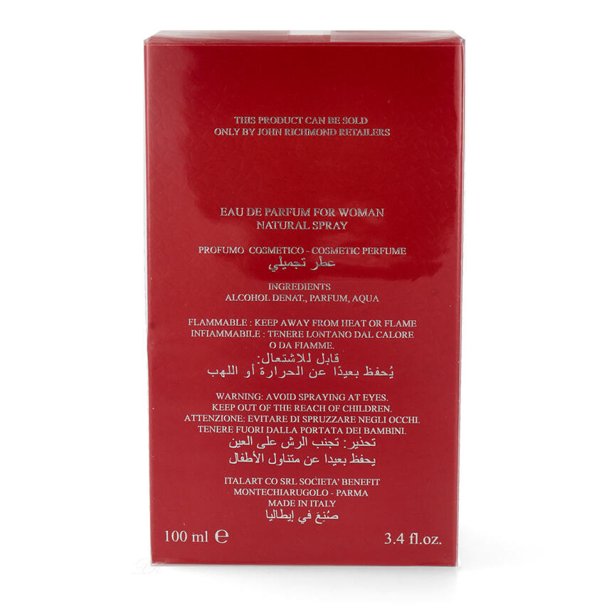 John Richmond Never Forever Eau de Parfum Damen 100 ml vapo