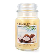 Village Candle Soleil All Day Duftkerze Gro&szlig;es Glas...