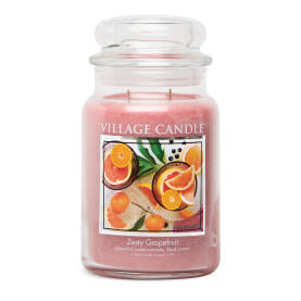 Village Candle Zesty Grapefruit Duftkerze Großes...