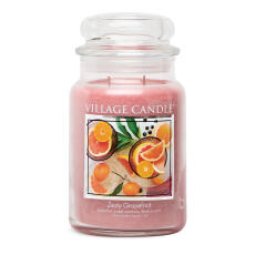 Village Candle Zesty Grapefruit Duftkerze Gro&szlig;es...