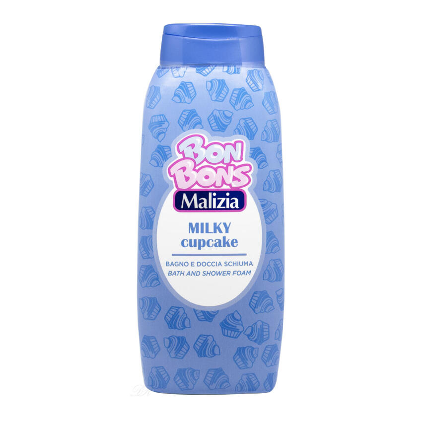 Malizia Bon Bons Milky Cupcake Bade &amp; Duschschaum 500 ml