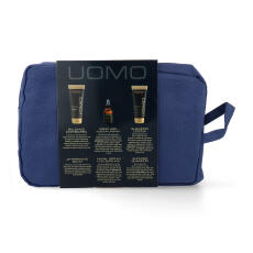 LErboristica di Athenas Uomo Geschenkset mit Anti Falten Hyaluron Serum, After Shave Balsam &amp; Duschgel