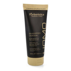 LErboristica di Athenas Uomo Geschenkset mit Anti Falten Hyaluron Serum, After Shave Balsam &amp; Duschgel