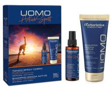 LErboristica di Athenas Geschenkset Tonic Body spray Gel 100 ml + Duschgel 100 ml