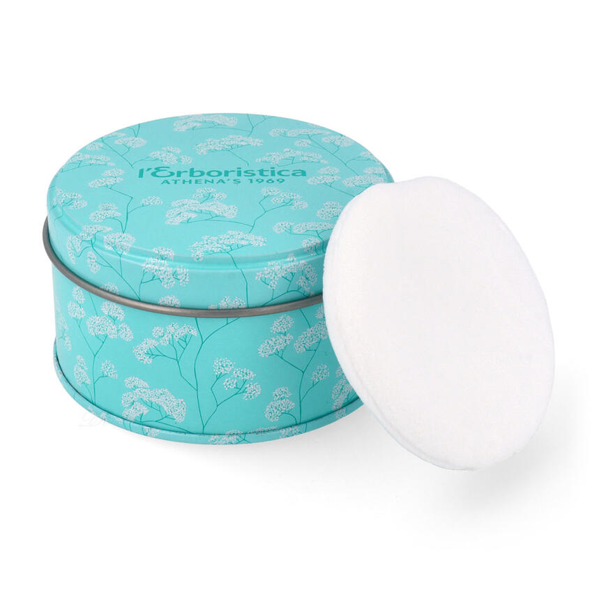 LErboristica di Athenas Baumwollbl&uuml;te K&ouml;rperpuder mit Quaste 100 g