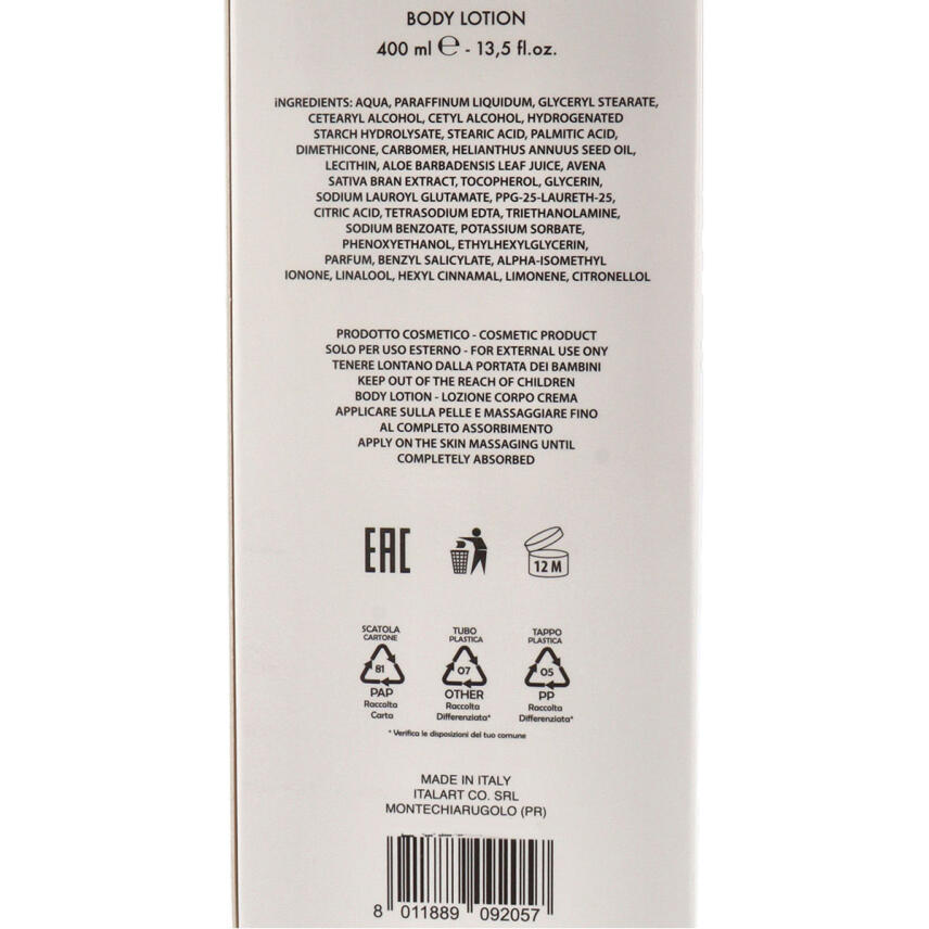 roccobarocco Tre Bodylotion Damen 400 ml