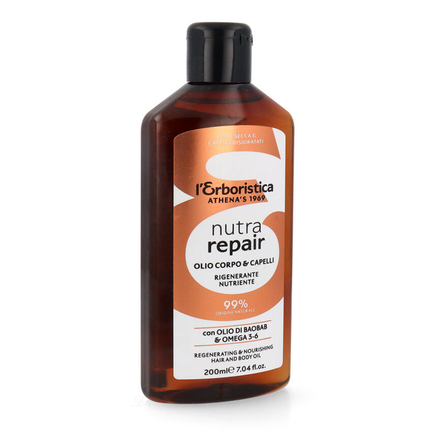 LErboristica di Athenas Nutra Repair K&ouml;rper- &amp; Haar&ouml;l Reines Baobab&ouml;l 200 ml
