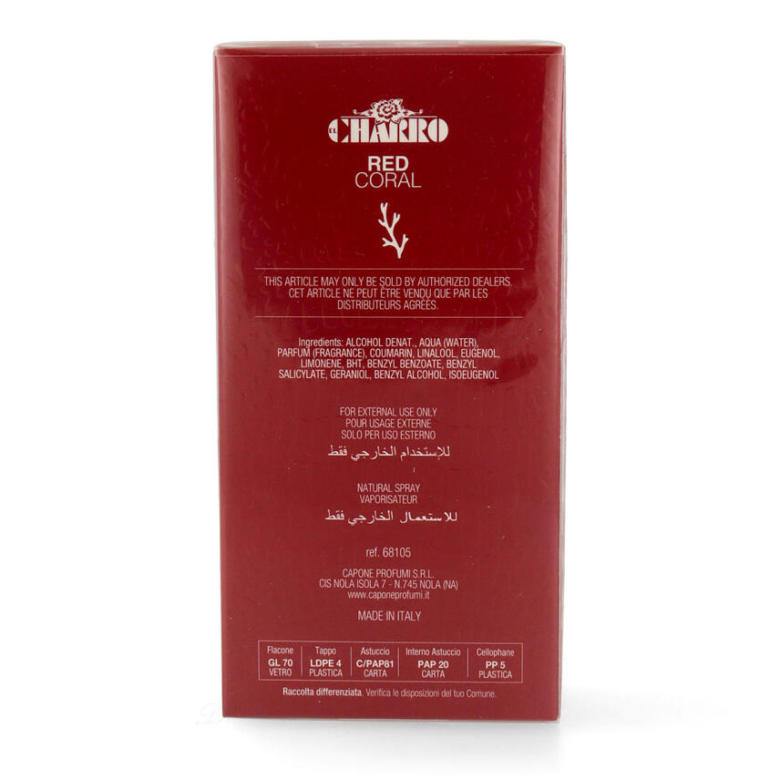 El Charro Red Coral f&uuml;r Damen Eau de Parfum 100 ml