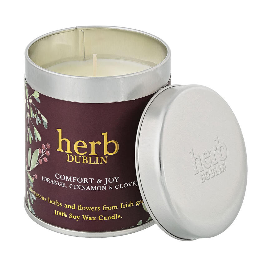 Herb Dublin Comfort &amp; Joy Tin Duftkerze 180 g