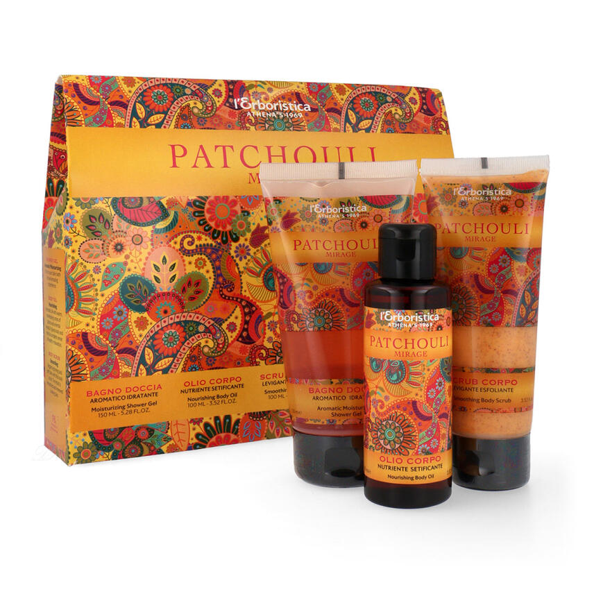 LErboristica di Athenas Patchouli K&ouml;rperpflege-Set