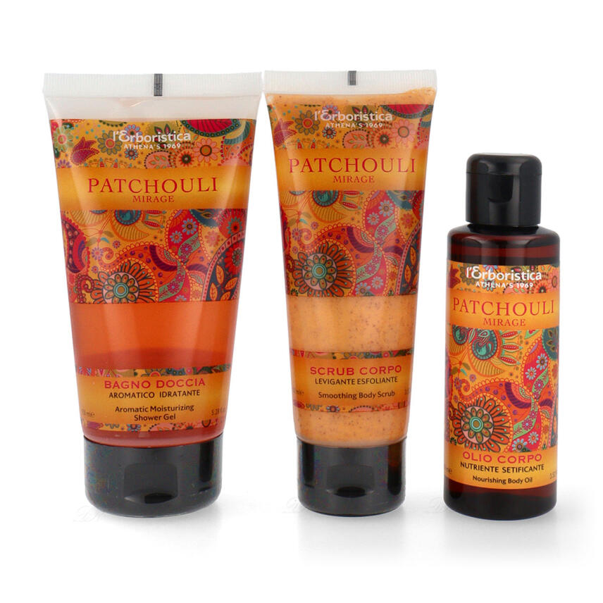 LErboristica di Athenas Patchouli K&ouml;rperpflege-Set