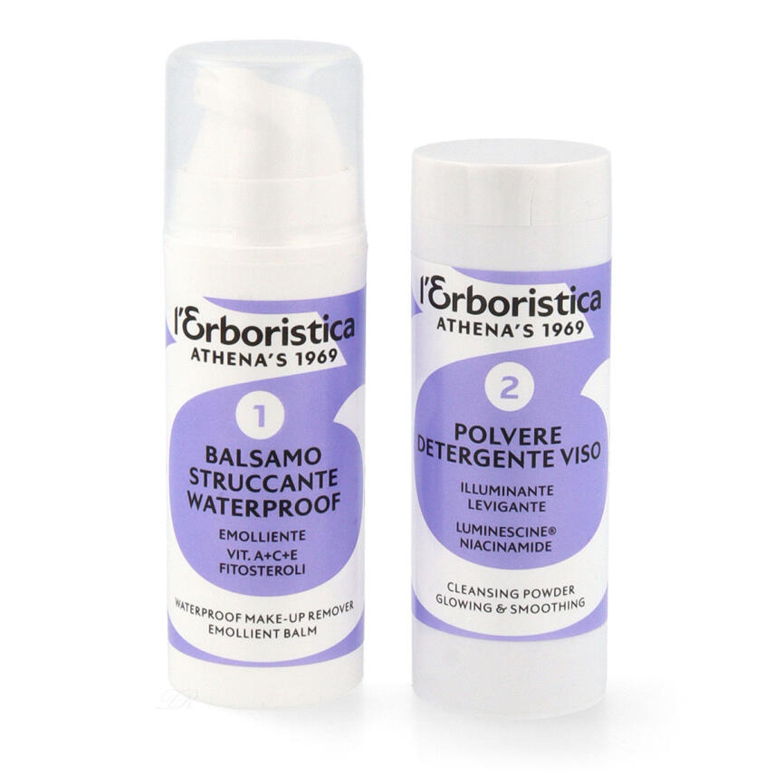 LErboristica di Athenas double cleansing Kit Gesicht - Augen Lippen